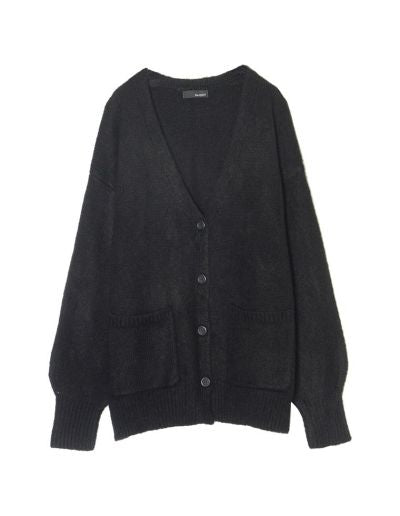 【30％OFF！OUTLETSALE】起毛モヘアタッチルーズニットカーディガン トップス レディースファッション通販 リエディ