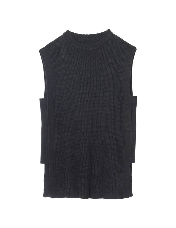 【30％OFF！OUTLETSALE】レイヤードライクニットベスト トップス レディースファッション通販 リエディ