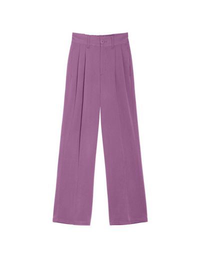 のこ様°・*:.。.☆ 裏微起毛ツータックワイドパンツ - パンツ通販 | 人気レディース