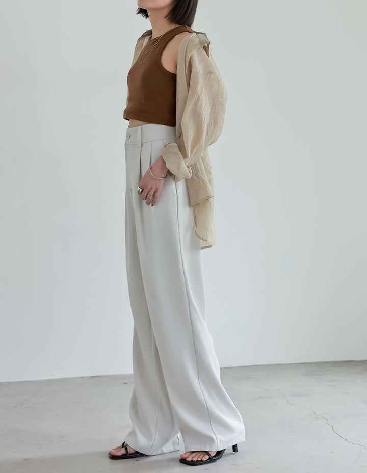 【TIME SALE 30%OFF ¥2,798⇒¥1,958】[神山まりあさん着用]コットンリブカップ付きアメスリショート丈タンクトップ[返品交換不可] トップス 人気レディースファッション通販 リエディ