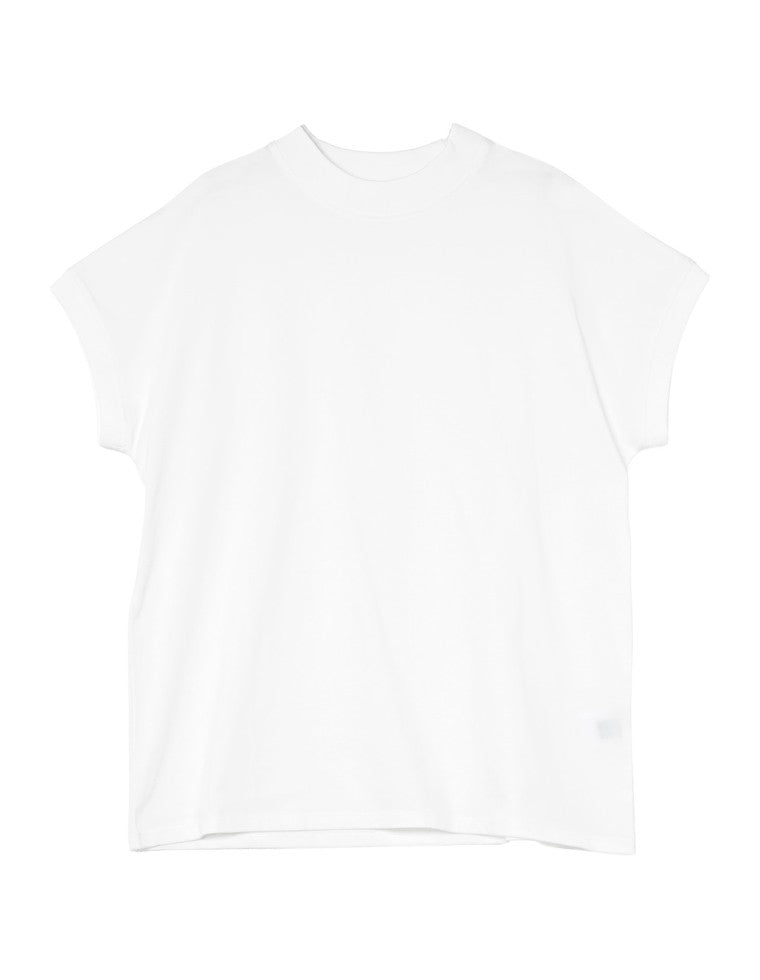 モックネックフレンチスリーブTシャツ - トップス通販 | 人気