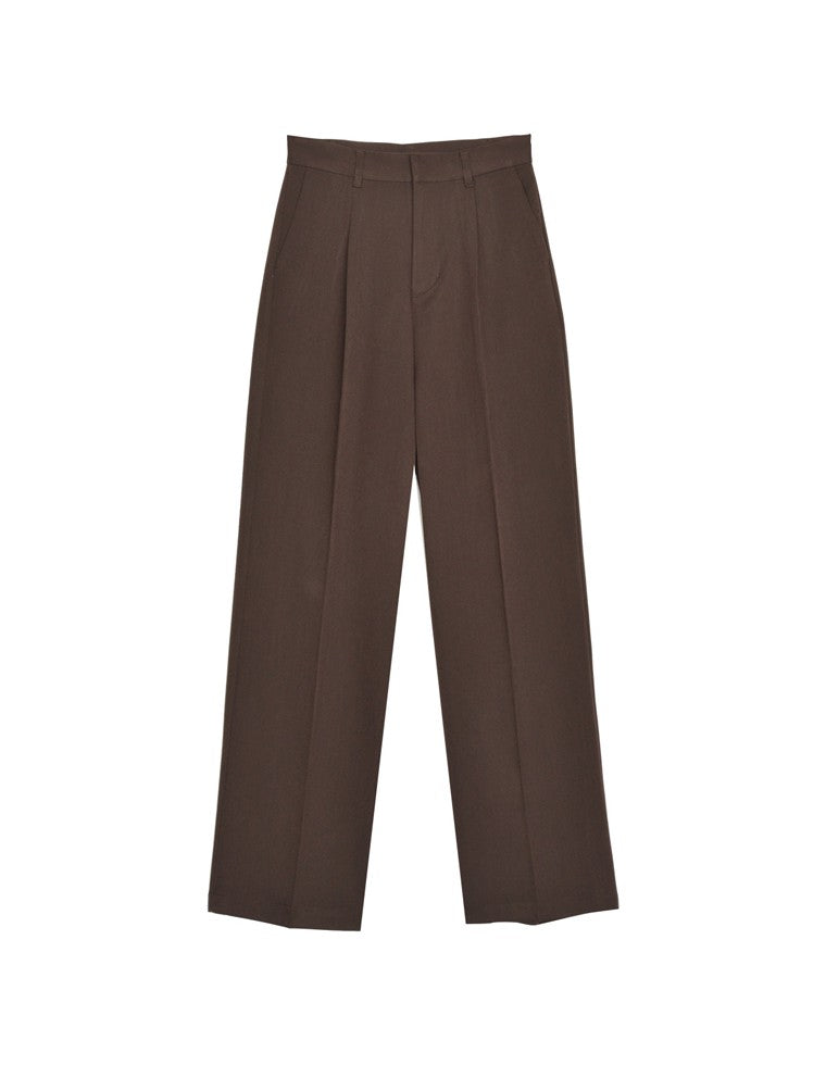 ともページ ストレッチツイルタックワイドパンツ - パンツ通販 | 人気