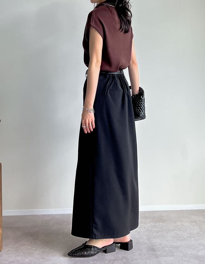 【TIME SALE 30%OFF ¥4,998⇒¥3,498】[低身長/高身長サイズ有][オケージョン セレモニー]カットツイルセンターベンツスカート スカート 人気レディースファッション通販 リエディ