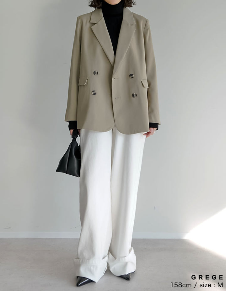 [入卒式 セレモニー]ダブルテーラードジャケット ジャケット/アウター 人気レディースファッション通販 リエディ