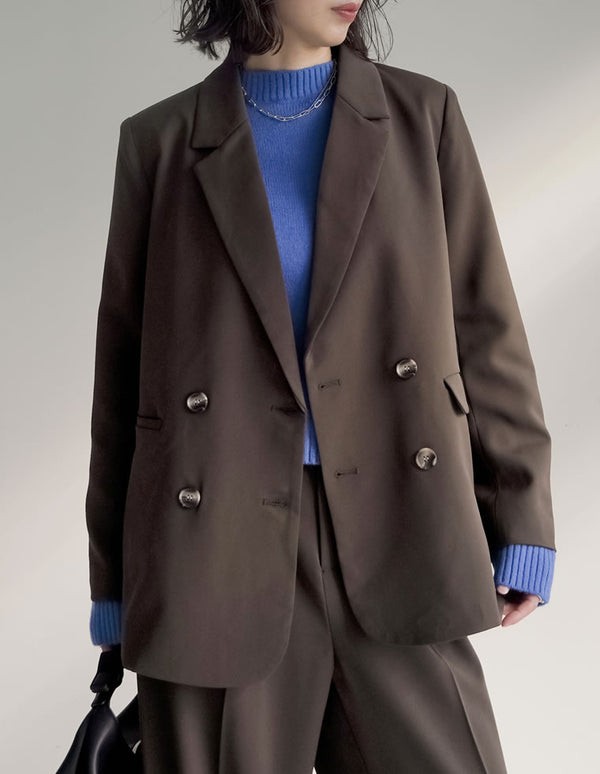 [入卒式 セレモニー]ダブルテーラードジャケット