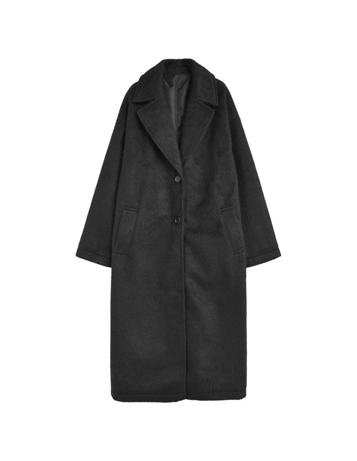 【アウターフェア！ポイント10%還元】【PRE ORDER 20%OFF対象】[2024-25 WINTER COLLECTION]ウールタッチシャギーチェスターロングコート ジャケット/アウター 人気レディースファッション通販 リエディ