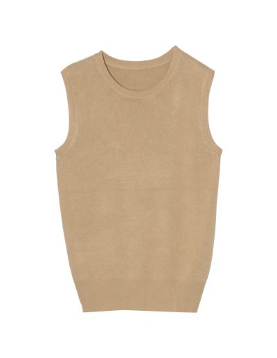 カシミヤタッチノースリーブニットトップス[mb] トップス レディースファッション通販 リエディ