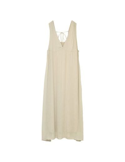 シフォン楊柳ノースリーブワンピース ワンピース レディースファッション通販 リエディ