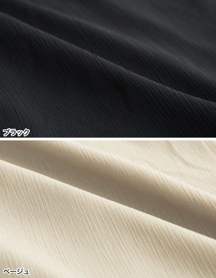 シフォン楊柳ノースリーブワンピース ワンピース レディースファッション通販 リエディ