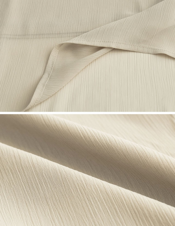 シフォン楊柳ノースリーブワンピース ワンピース レディースファッション通販 リエディ