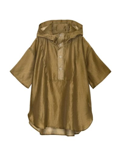 21SS sillage シアージ 半袖 アノラックパーカー ベージュ 21SS sillage シアージ 半袖 アノラックパーカー ベージュ