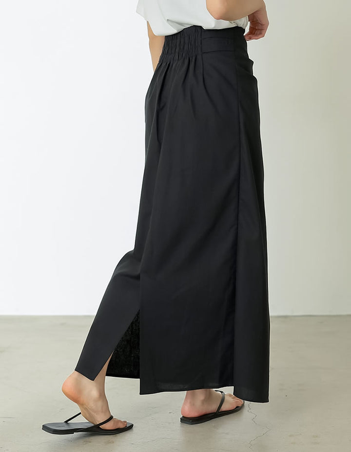 [低身長サイズ有]コットンリネンラップ風スカート スカート レディースファッション通販 リエディ