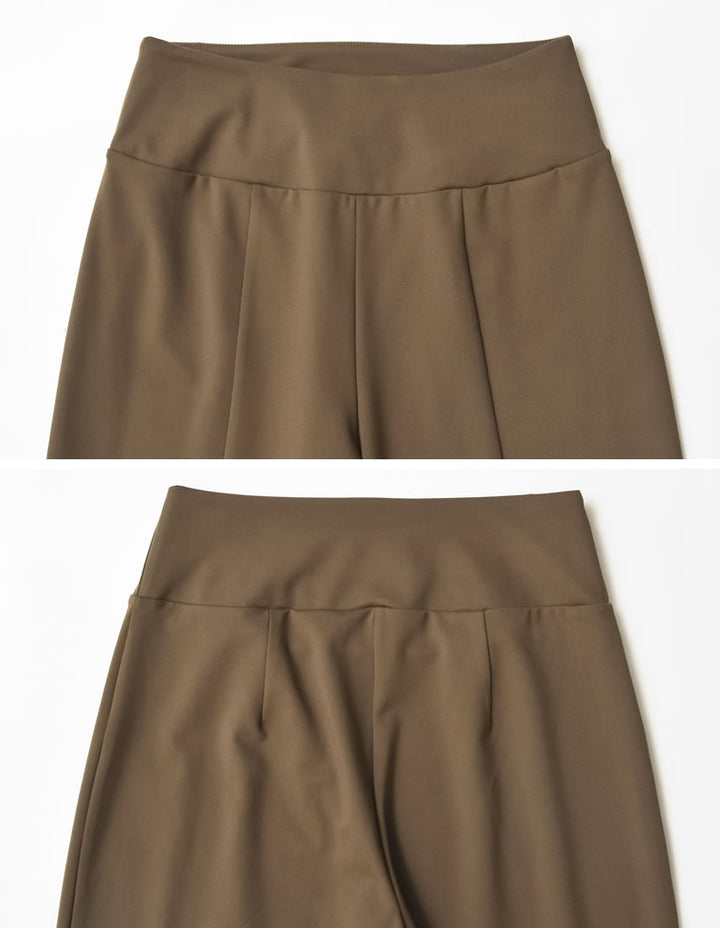 【TIME SALE 30%OFF ¥3,747⇒¥2,622】[UVカット][接触冷感][速乾][水陸両用][DAILY SWIM][低身長/高身長/大きいサイズ有]ラッシュガードフロントスリットorスリットなし選べるスイムパンツ[返品交換不可] 水着/着物・浴衣 人気レディースファッション通販 リエディ