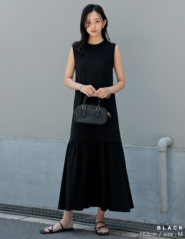 【大人気】PRADA◆コットン ショート丈 ワンピース ノースリーブ ノースリーブ PRADA(プラダ) ワンピース・オールインワン