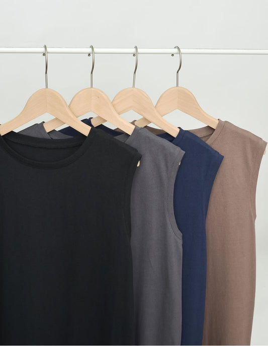【TIME SALE 10%OFF ¥3,979⇒¥3,581】[低身長/高身長サイズ有]コットンノースリーブティアードワンピース ワンピース 人気レディースファッション通販 リエディ