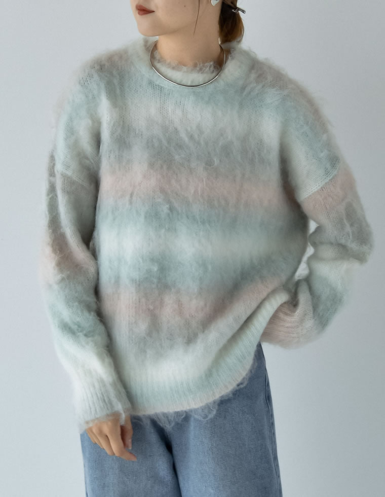 超高級品 Edit&Co セーター ジップ Sweater ニット ウール 毛+agence