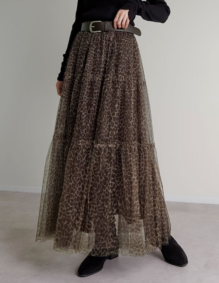 【TIME SALE 10%OFF】[低身長サイズ有][2点セット]2WAYペチコート付きティアードフリルチュールボリュームスカート スカート 人気レディースファッション通販 リエディ