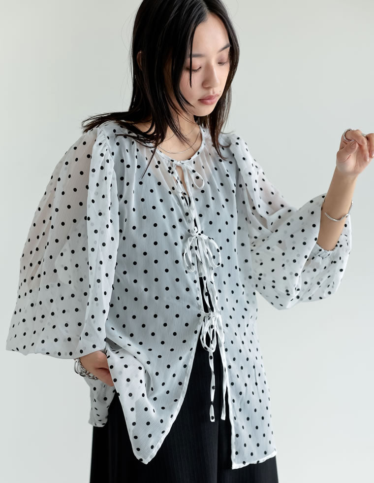 23AW　ヘリンドットサイ　デラックスドレス　変形ヘム　ボリュームスリーブ 23AW ヘリンドットサイ デラックスドレス 変形ヘム ボリューム