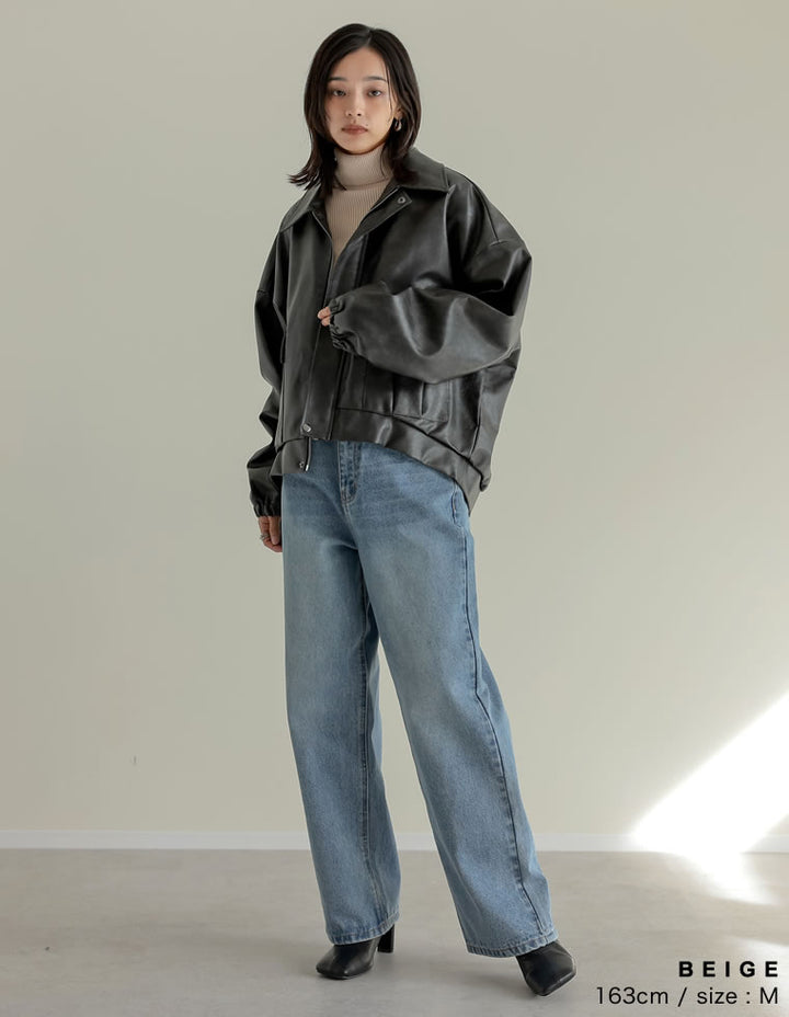 【クーポンで20%OFF ¥3,698⇒¥2,958】〖クーポンコード：SH_20_2511〗[新色追加][シンプルに着映える]袖金ボタンタートルネックリブニットトップス