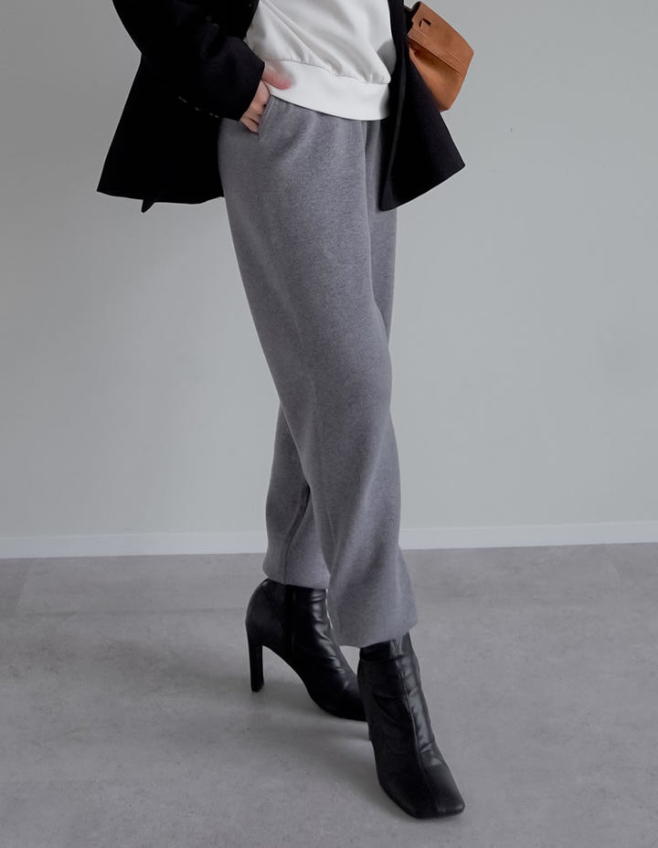 [低身長サイズ有][洗濯機で洗える]ミラノリブニットジョガーパンツ パンツ 人気レディースファッション通販 リエディ