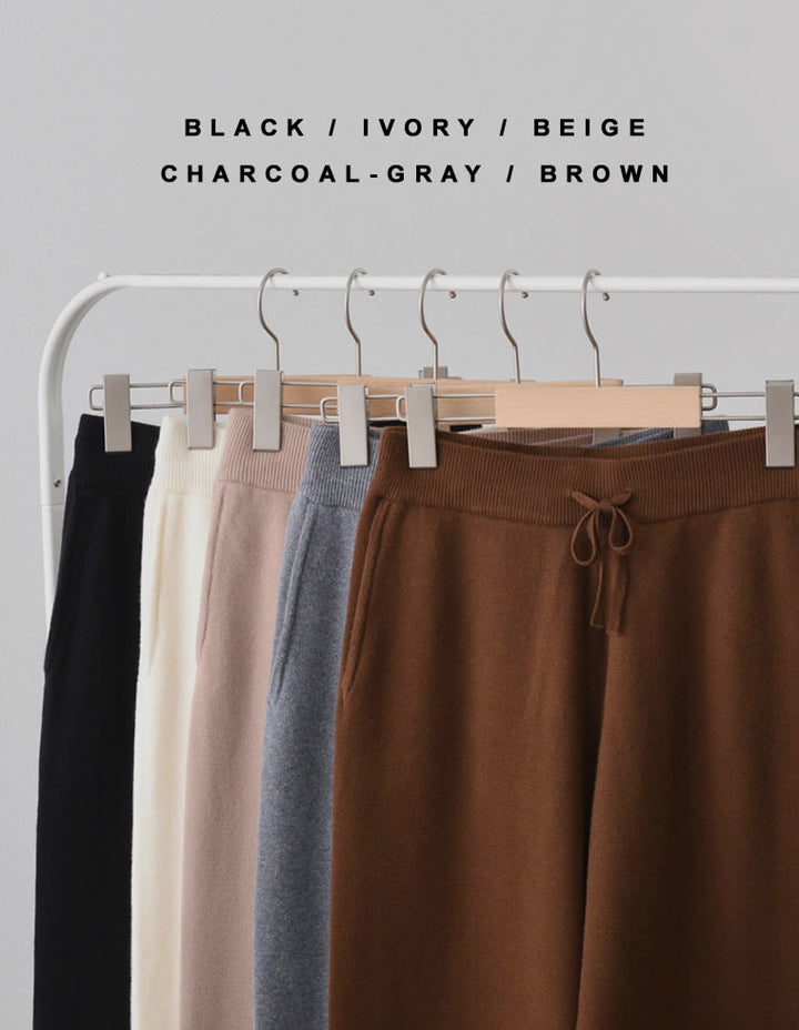 [低身長サイズ有][洗濯機で洗える]ミラノリブニットジョガーパンツ パンツ 人気レディースファッション通販 リエディ