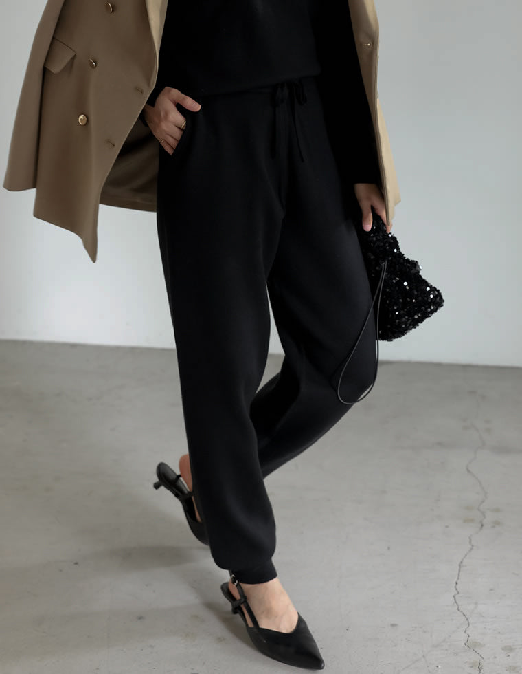 ミラノリブニットジョガーパンツ - パンツ通販 | 人気レディース