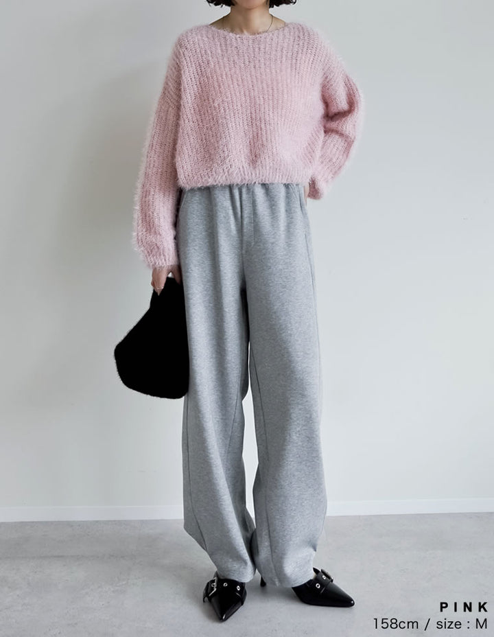 【クーポンで20%OFF ¥3,298⇒¥2,638 】〖クーポンコード：SH_20_250908〗[新色追加]プードルシャギーニットトップス