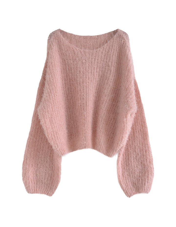 【クーポンで20%OFF ¥3,298⇒¥2,638 】〖クーポンコード：SH_20_250908〗[新色追加]プードルシャギーニットトップス