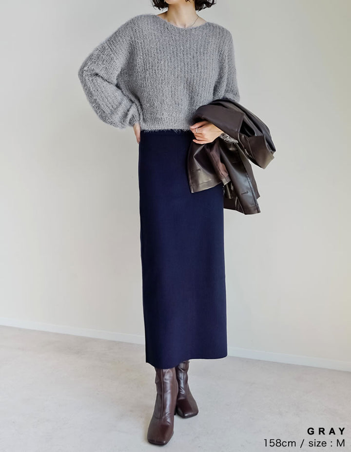 【クーポンで20%OFF ¥3,298⇒¥2,638 】〖クーポンコード：SH_20_250908〗[新色追加]プードルシャギーニットトップス