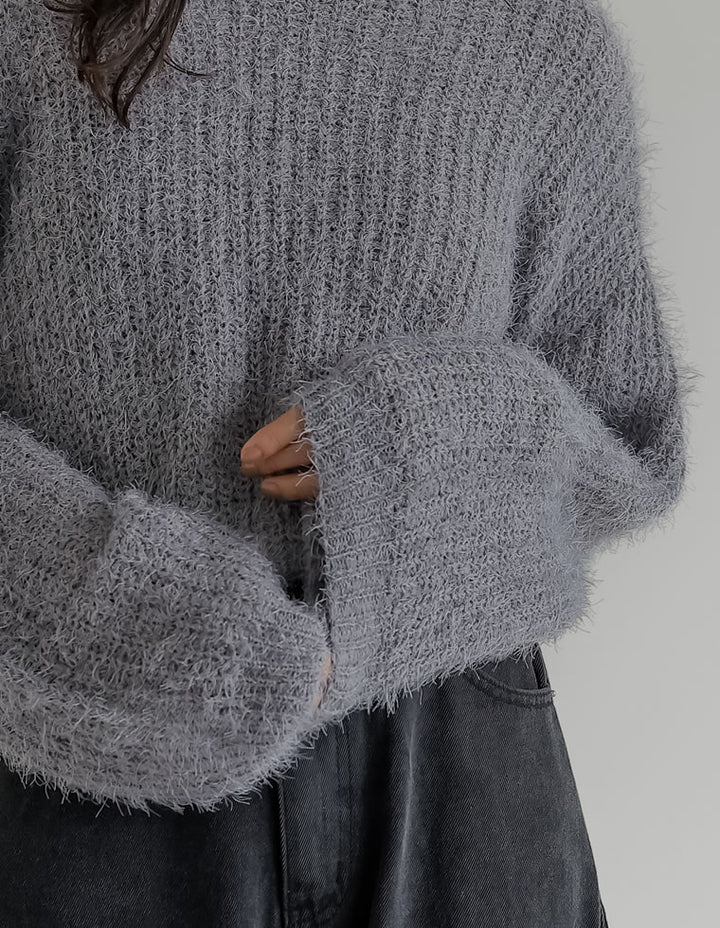 【クーポンで20%OFF ¥3,298⇒¥2,638 】〖クーポンコード：SH_20_2510〗[新色追加]プードルシャギーニットトップス