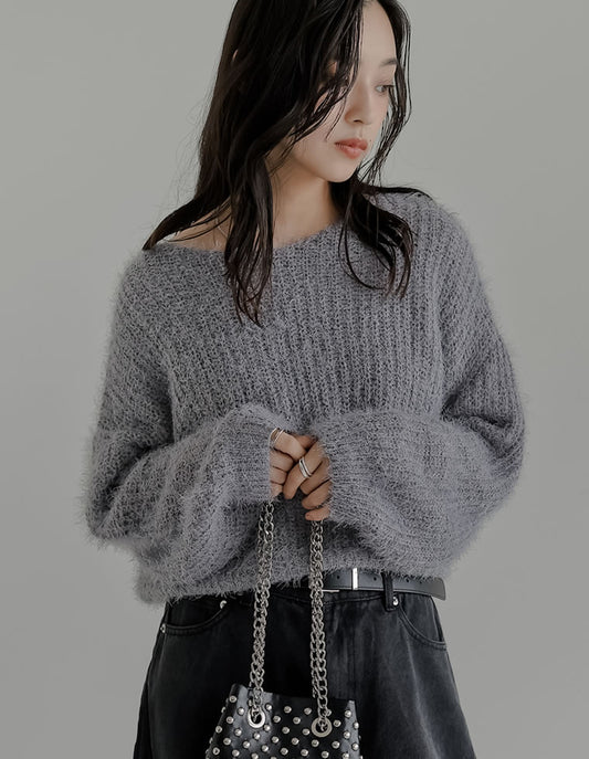 【クーポンで20%OFF ¥3,298⇒¥2,638 】〖クーポンコード：SH_20_2510〗[新色追加]プードルシャギーニットトップス トップス 人気レディースファッション通販 リエディ