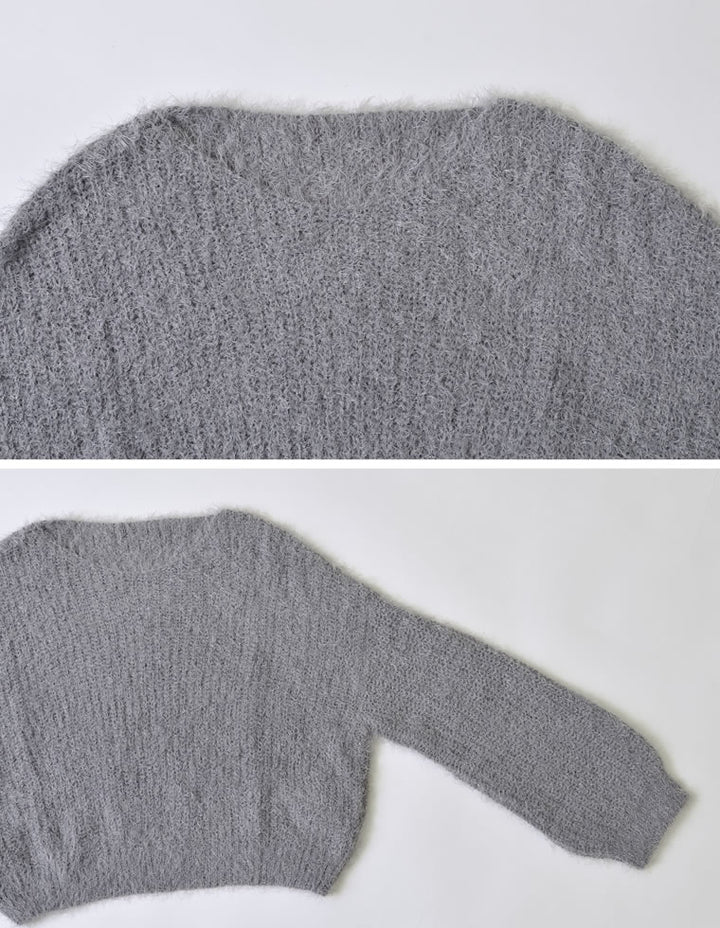 【クーポンで20%OFF ¥3,298⇒¥2,638 】〖クーポンコード：SH_20_250908〗[新色追加]プードルシャギーニットトップス