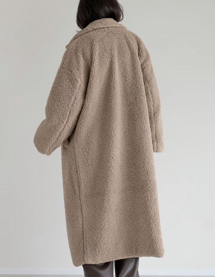 【TIME SALE 10%OFF】[低身長サイズ有]ボアビッグカラーダブルチェスターコート ジャケット/アウター 人気レディースファッション通販 リエディ