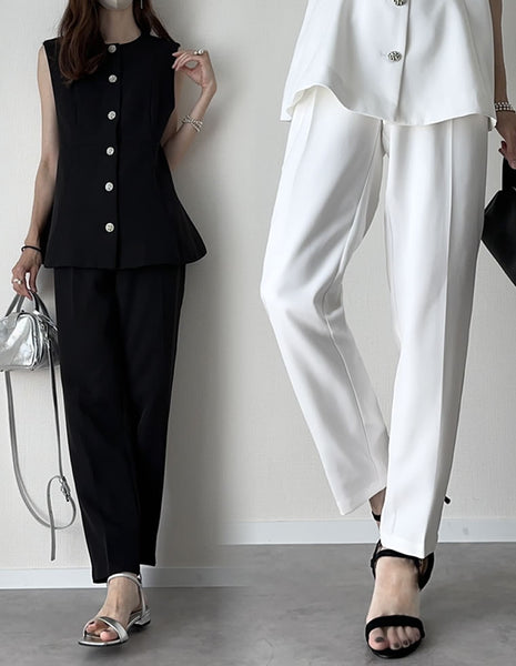 カットツイルテーパードパンツ - パンツ通販 | 人気レディース