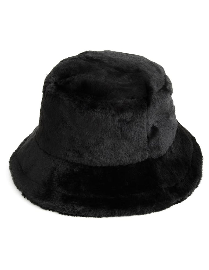 シンプルフェイクファーバケットハット 帽子 レディースファッション通販 リエディ
