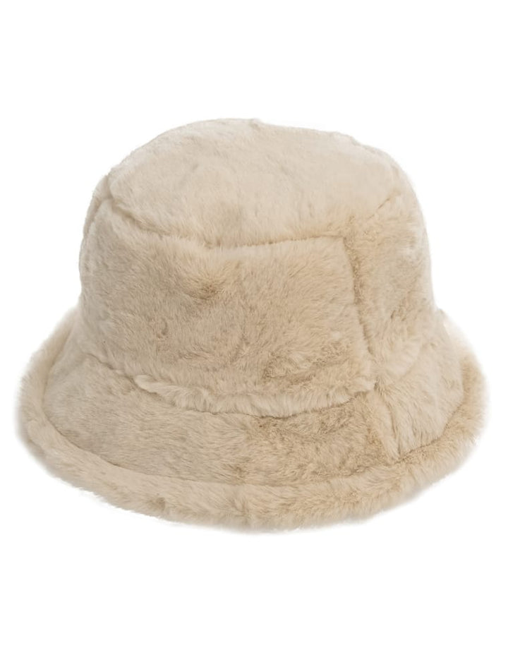 シンプルフェイクファーバケットハット 帽子 レディースファッション通販 リエディ