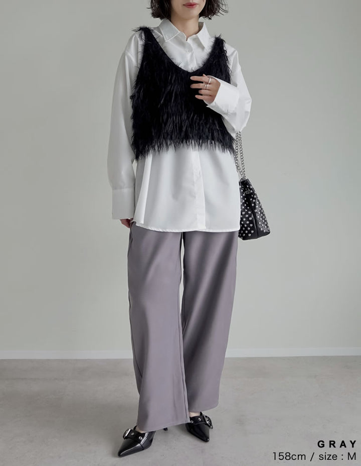 [話題のカーブパンツ][全骨格◎/体型拾わず美脚見え][販売枚数4.4万枚突破][低身長/高身長/大きいサイズ有]ツイルカーブパンツ パンツ 人気レディースファッション通販 リエディ