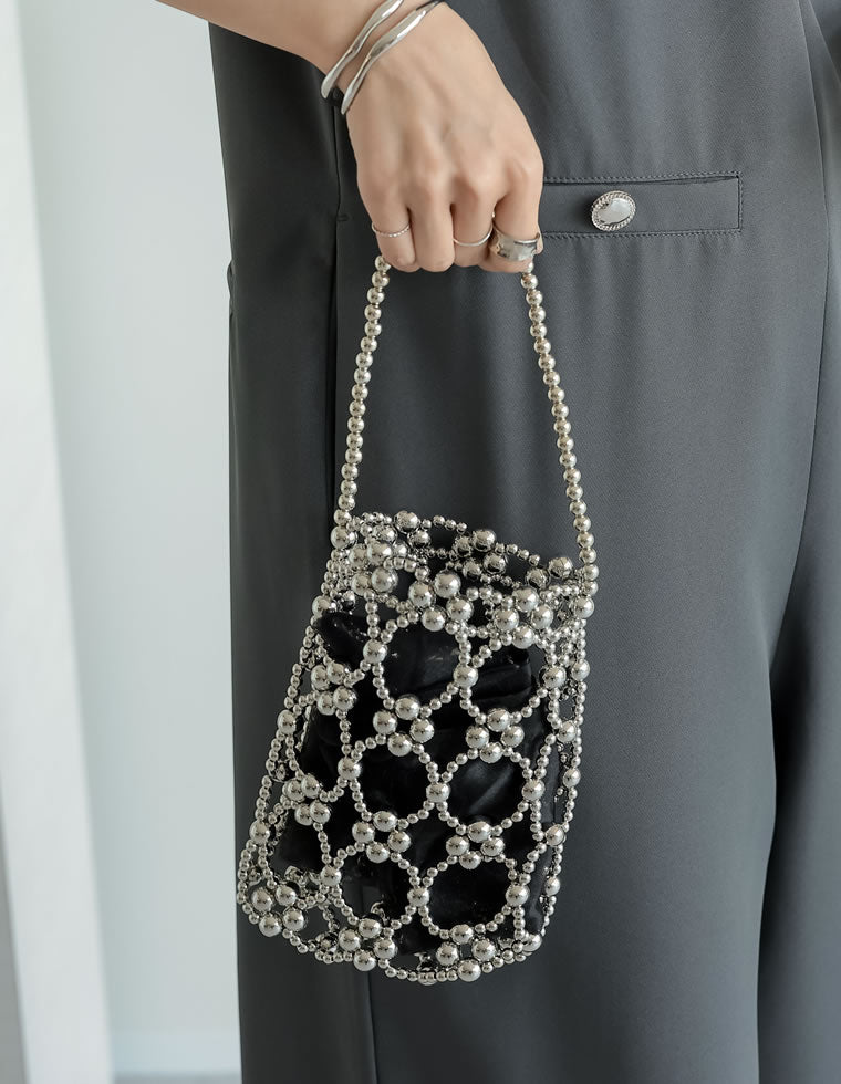 ビーズミニハンドバッグ - バッグ通販 | 人気レディースファッション