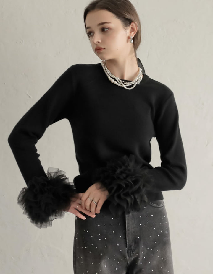 [新色追加][MEISM by Re:EDIT][オケージョン セレモニー]4連フェイクパールネックレス[返品交換不可][mb] アクセサリー 人気レディースファッション通販 リエディ