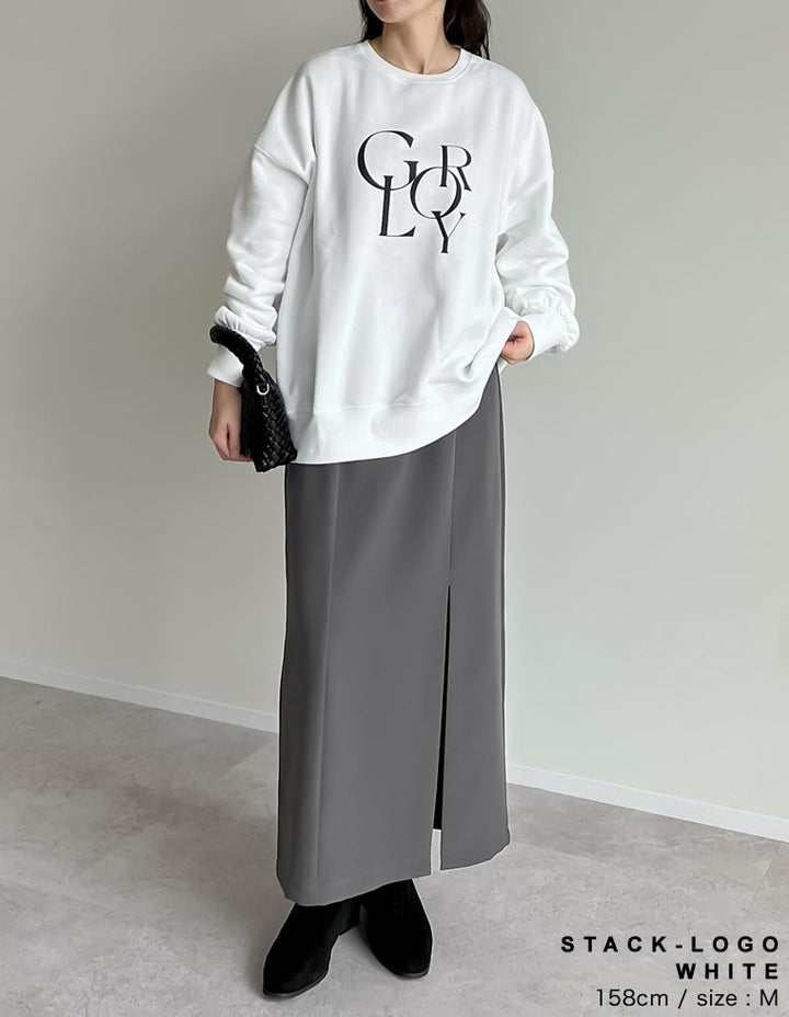 選べる裏起毛ビッグプルオーバー トップス 人気レディースファッション通販 リエディ