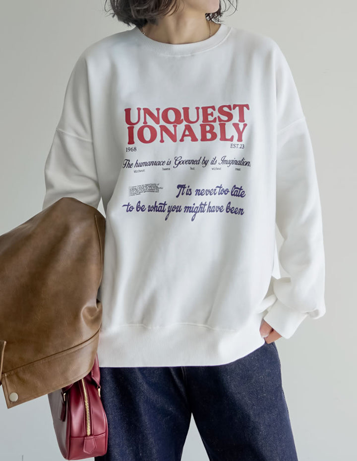 選べる裏起毛ビッグプルオーバー トップス 人気レディースファッション通販 リエディ