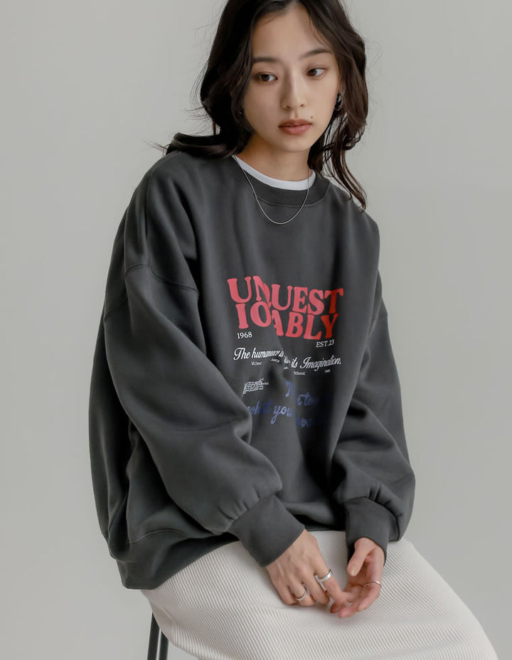 選べる裏起毛ビッグプルオーバー トップス 人気レディースファッション通販 リエディ