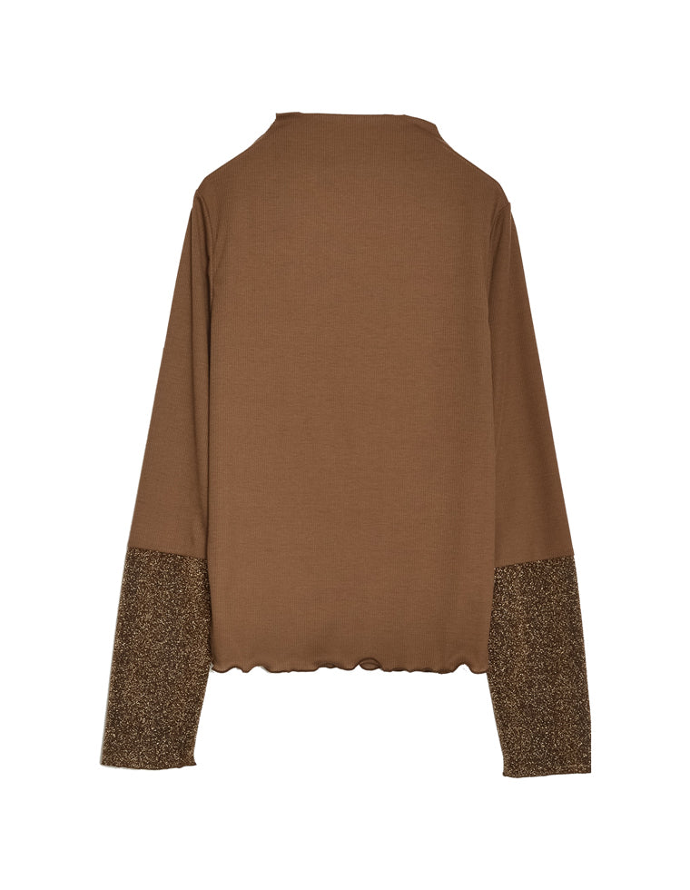 rinachシアースリーブアートラメセットアップ 手洗い可】ラメ入りシアートップス – 銀座マギー公式通販サイト