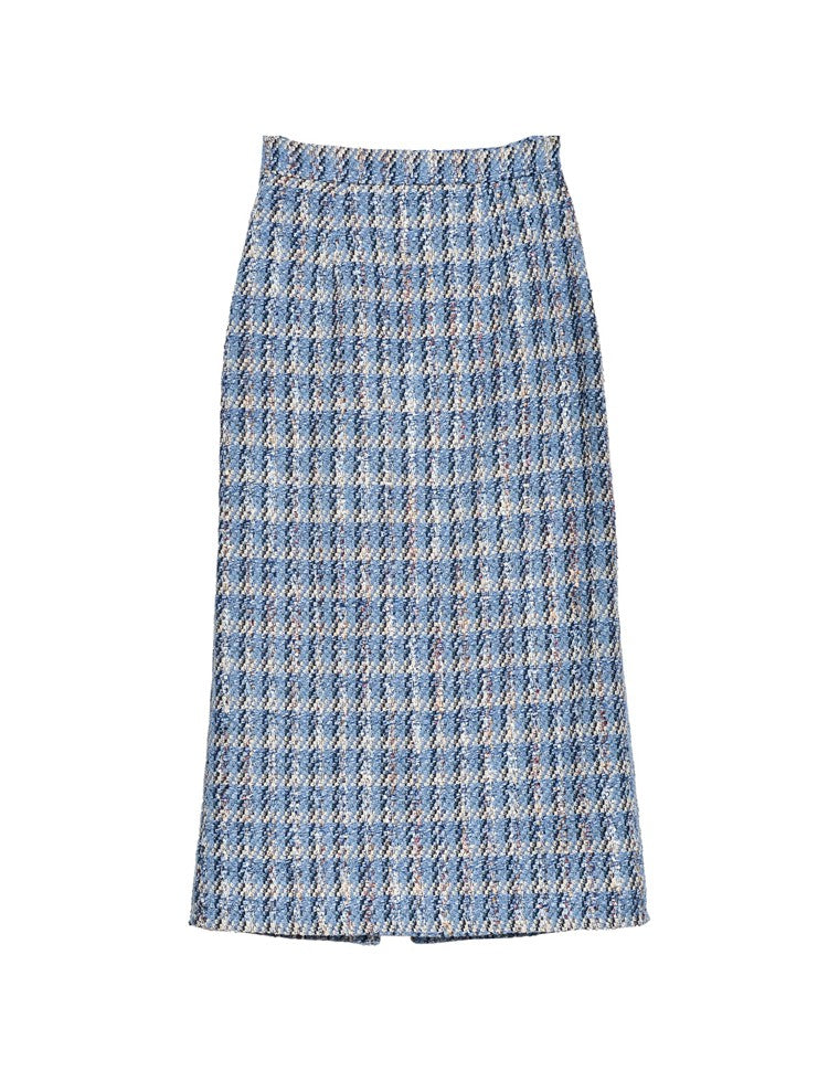 Rene2024AW 新品未使用♡【専用です】ネイビーツイードスカート ツイードナロースカート - スカート通販 | 人気レディースファッション