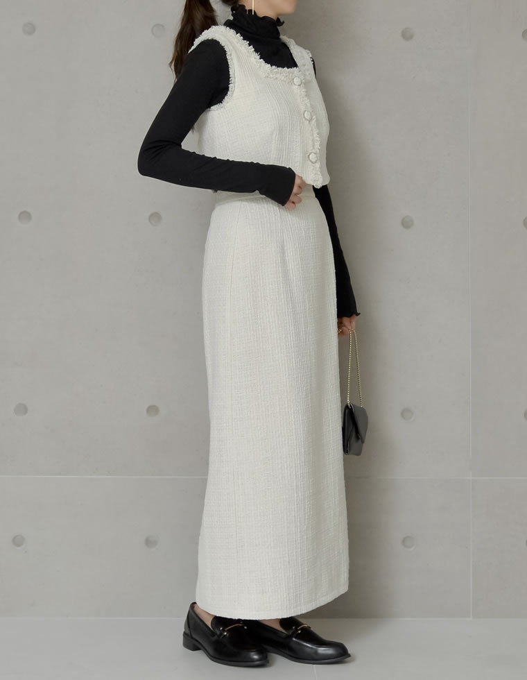 ツイードナロースカート - スカート通販 | 人気レディースファッション