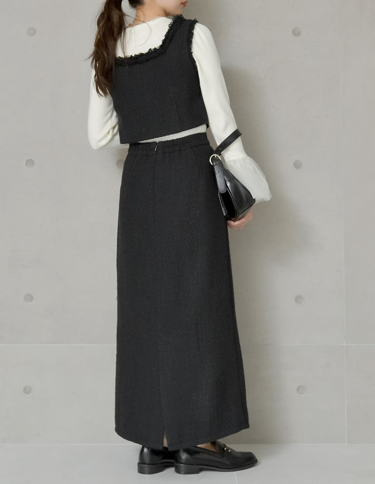 ツイードナロースカート - スカート通販 | 人気レディースファッション