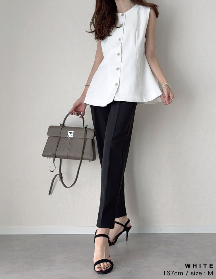 ドミナス　6枚セット カットツイルペプラムベスト - ジャケット/アウター通販 | 人気