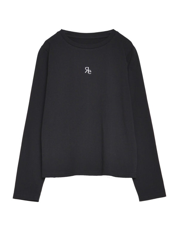 [春のお気に入りアイテム限定フェア][2024SS COLLECTION][接触冷感][UVカット]ロゴ刺繍コンパクトロンT[mb] トップス レディースファッション通販 リエディ