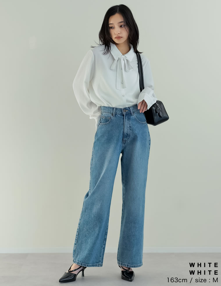 2WAYボウタイシャツブラウス - トップス通販 | 人気レディース