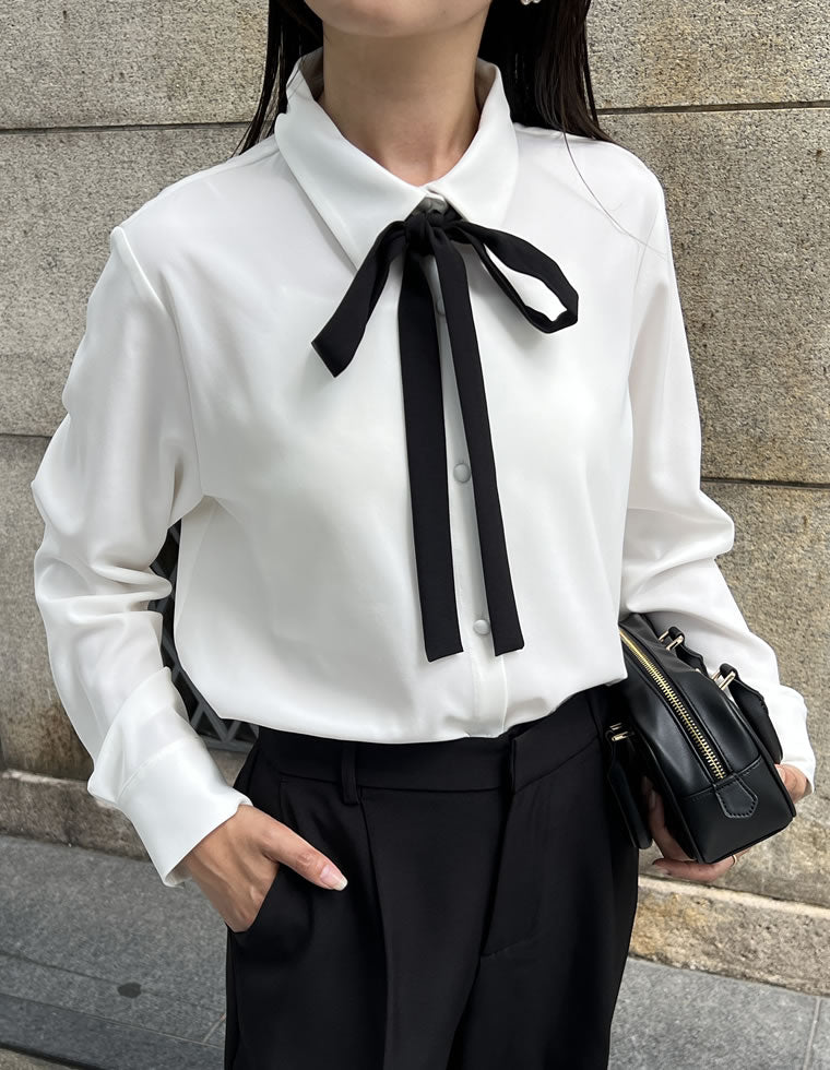 2WAYボウタイシャツブラウス - トップス通販 | 人気レディース